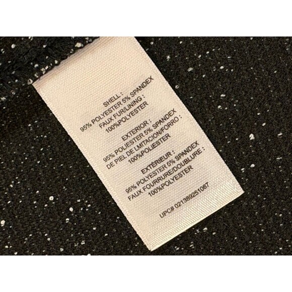 Youngland Baby Girls Metallic Woven Coat Set Faux Fur Matching Plaid Dress 12 Mo - Picture 10 of 11